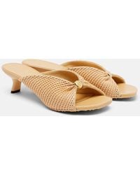 Loewe - Paula's Ibiza Pebble Soft Mules - Lyst