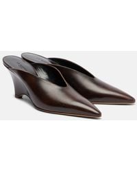 Le Monde Beryl - Victoria 70 Leather Wedges - Lyst