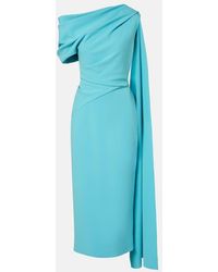 ROKSANDA - Midikleid Maite Aus Crepe - Lyst