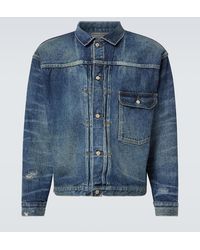 Junya Watanabe - X New Manual Denim Jacket - Lyst