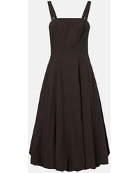 Proenza Schouler - Label Ella Cotton Midi Dress - Lyst