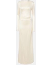 TOVE - Luella Draped Jersey Gown - Lyst