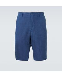 Fedeli - Bermuda-Shorts Ajaccio Aus Leinen - Lyst