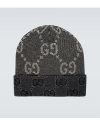 Gucci - gg Wool Knit Beanie Hat - Lyst