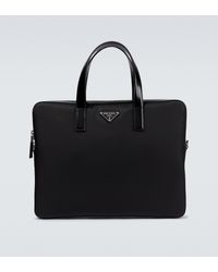 Prada Re-nylon Briefcase - Black