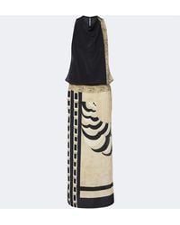 SIR. - Sona Printed Silk Maxi Dress - Lyst