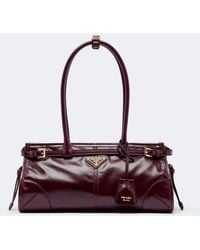 Prada - Bonnie Medium Leather Shoulder Bag - Lyst