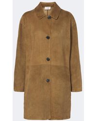 The Row - Damir Suede Coat - Lyst