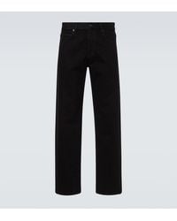 The Row - Vasil High-Rise Straight Jeans - Lyst