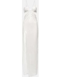 Nensi Dojaka - Bridal Sequined Tulle Gown - Lyst