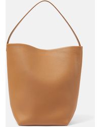 The Row - Park Large Leather Tote Bag - Lyst