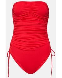 Melissa Odabash - Sydney Strapless Swimsuit - Lyst