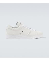Kiton - Suede Sneakers - Lyst