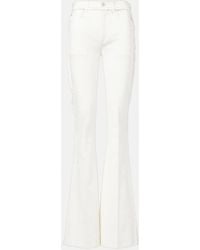 McQueen - Jean Bootcut A Taille Haute - Lyst