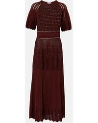 Eres - Maxikleid Imaginaire Aus Einem Baumwollgemisch - Lyst