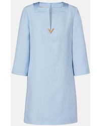 Valentino Garavani - Crepe Couture Minidress - Lyst