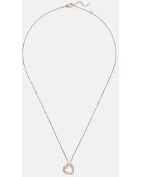 Repossi - Antifer 18Kt Rose Pendant Necklace With Diamonds - Lyst