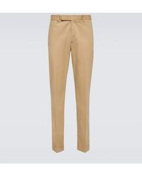 Polo Ralph Lauren - Pantaloni regular in misto cotone - Lyst