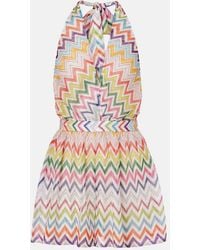 Missoni - Zigzag Lame Romper - Lyst