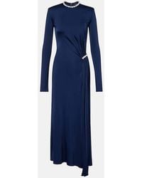 David Koma - Midikleid Mit Kristallen - Lyst