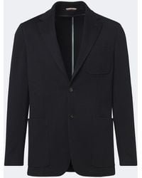 Canali - Single-Breasted Wool Blazer - Lyst