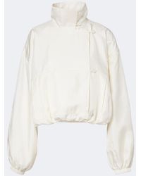Rohe - Silk Blouson Jacket - Lyst
