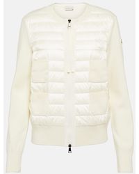 Moncler - Down-paneled Wool Jackets - Lyst