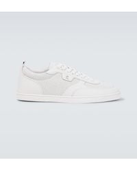 Christian Louboutin - Tutti Rui Leather Low-Top Trainers - Lyst