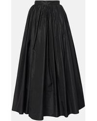 Dolce & Gabbana - Taffeta Circle Maxi Skirt - Lyst