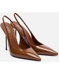 Paris Texas - Lidia 105 Patent Leather Slingback Pumps - Lyst