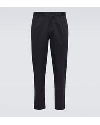 Dolce & Gabbana - Hose Aus Einem Baumwollgemisch - Lyst