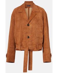 Stouls - Alfi Suede Jacket - Lyst