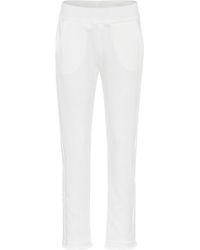 Woolrich Pantalon de survêtement W'S en coton - Blanc