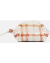 Loro Piana - Puffy Small Cashmere And Silk Pouch - Lyst