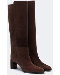 Jimmy Choo - Caly Suede Knee-High Boots - Lyst