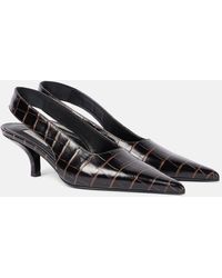 TOTEME - Salones Destalonados De Piel Grabada - Lyst