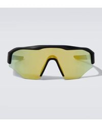 Gucci - Logo Shield Sunglasses - Lyst