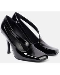 KHAITE - Eva 100 Cutout Patent Leather Pumps - Lyst