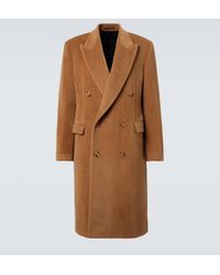 Lardini - Virgin Wool Overcoat - Lyst