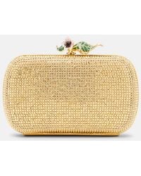 Bottega Veneta - Knot Embellished Leather Clutch - Lyst