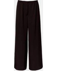 Proenza Schouler - Label Meadow Twill Wide-Leg Pants - Lyst