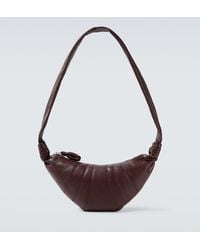 Lemaire - Crossbody Bag Croissant Small Aus Leder - Lyst