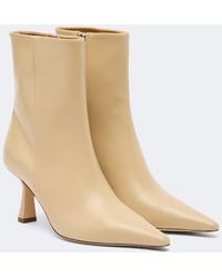 Aeyde - Vivi Leather Ankle Boots - Lyst