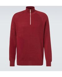 Brunello Cucinelli - Pullover Aus Rippstrick - Lyst