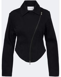 Alaïa - Denim Biker Jacket - Lyst