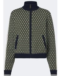 The Upside - Viva Margot Knitted Cotton-Blend Sweatshirt - Lyst