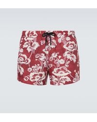 Commas - Printed Swim Trunks - Lyst