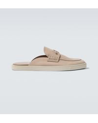 Christian Louboutin - Chanme Leather Mules - Lyst