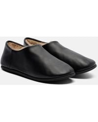 Christen - Big Bootie Leather Slip-On Shoes - Lyst