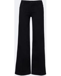 FRAME - Le Slim Palazzo Wide-Leg Jeans - Lyst